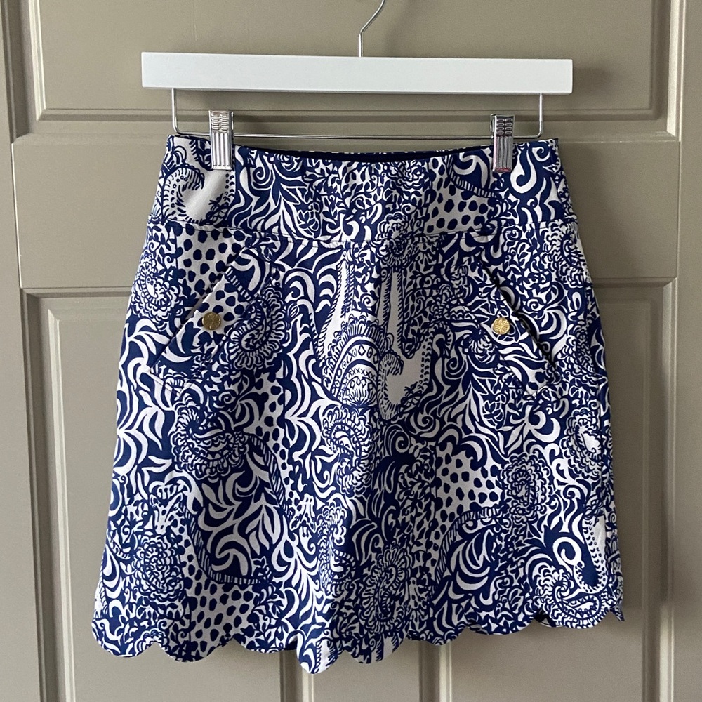 Lilly Pulitzer Luxletic golf skort